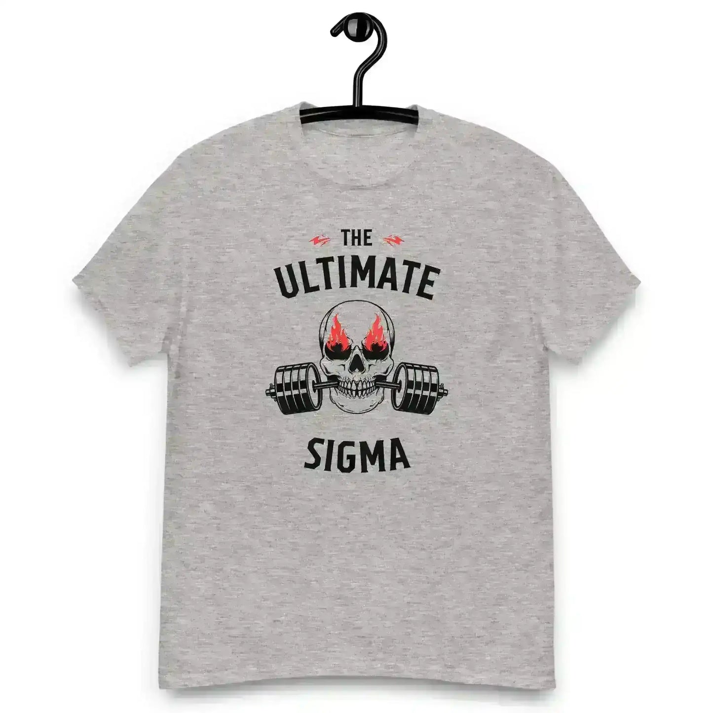 The Ultimate Sigma Skull Unisex Graphic Tee – Bold Minimalist Design for Streetwear Style - Cady Creations