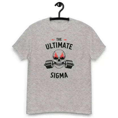 The Ultimate Sigma Skull Unisex Graphic Tee – Bold Minimalist Design for Streetwear Style - Cady Creations