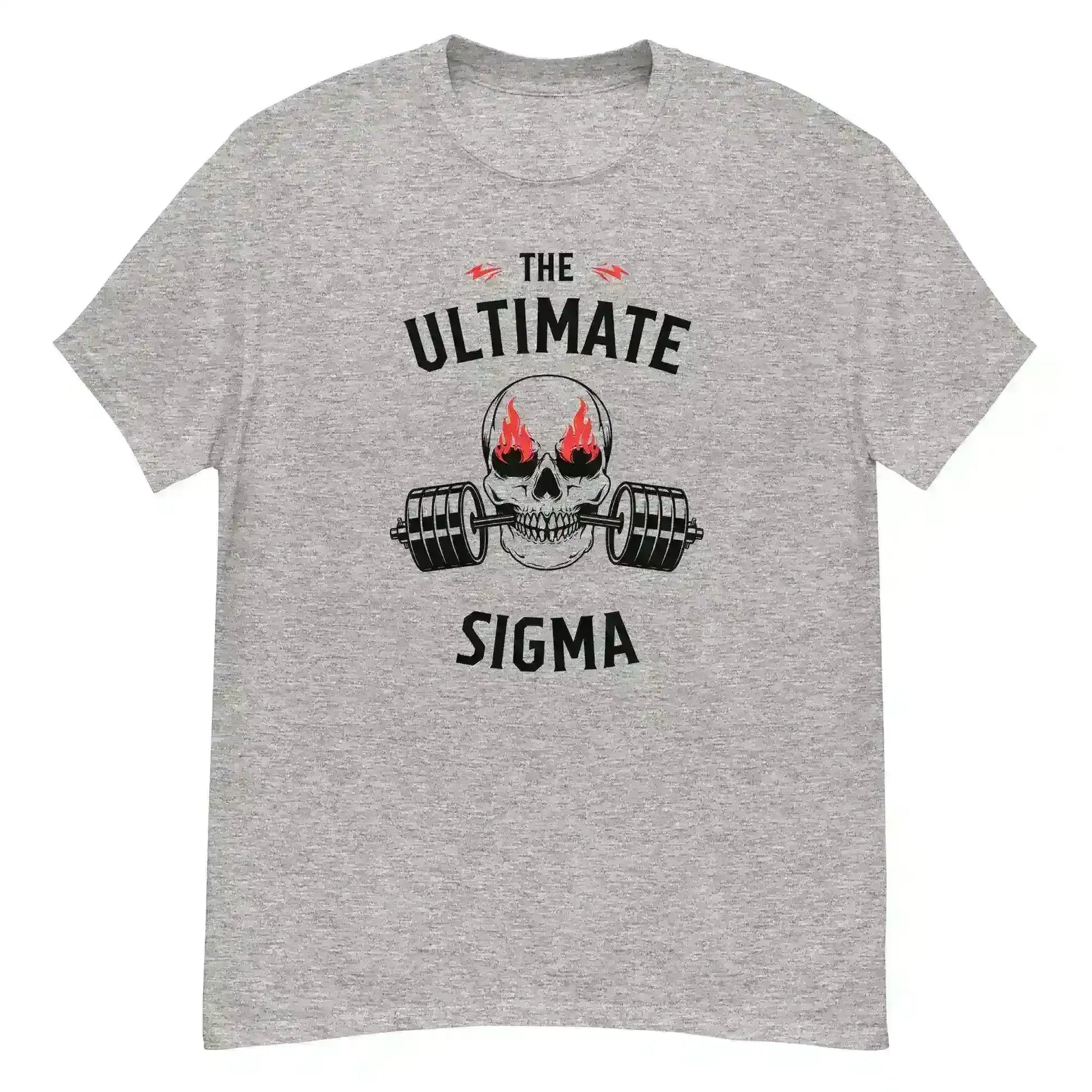 The Ultimate Sigma Skull Unisex Graphic Tee – Bold Minimalist Design for Streetwear Style - Cady Creations