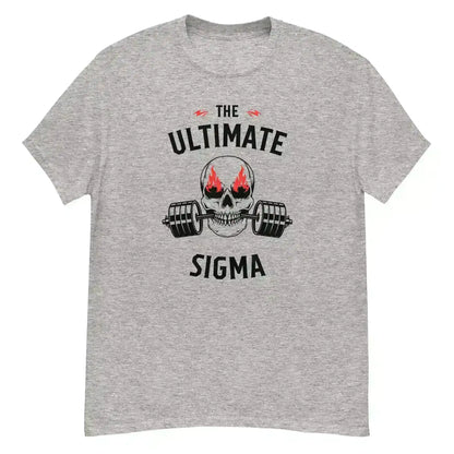 The Ultimate Sigma Skull Unisex Graphic Tee – Bold Minimalist Design for Streetwear Style - Cady Creations