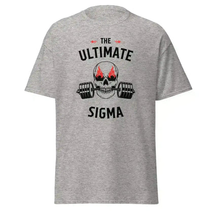 The Ultimate Sigma Skull Unisex Graphic Tee – Bold Minimalist Design for Streetwear Style - Cady Creations