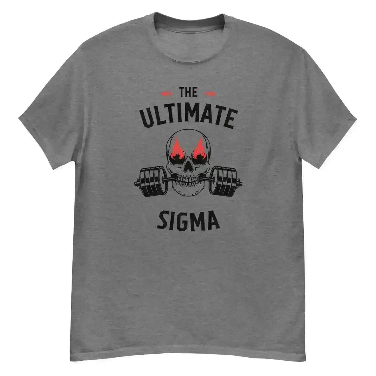 The Ultimate Sigma Skull Unisex Graphic Tee – Bold Minimalist Design for Streetwear Style - Cady Creations
