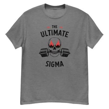 The Ultimate Sigma Skull Unisex Graphic Tee – Bold Minimalist Design for Streetwear Style - Cady Creations