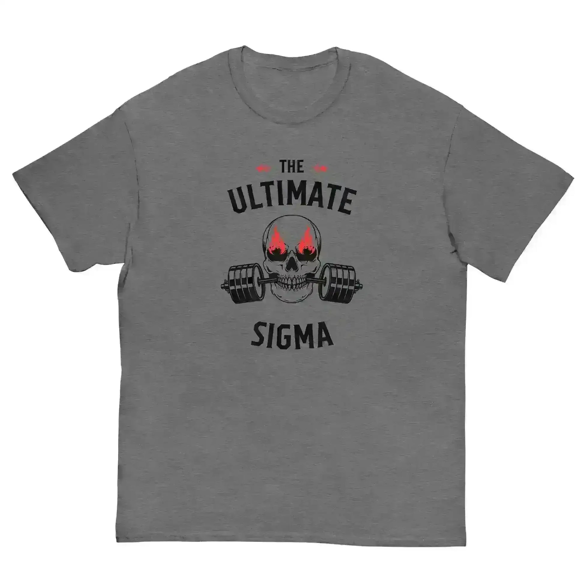 The Ultimate Sigma Skull Unisex Graphic Tee – Bold Minimalist Design for Streetwear Style - Cady Creations