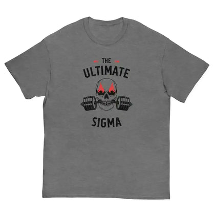 The Ultimate Sigma Skull Unisex Graphic Tee – Bold Minimalist Design for Streetwear Style - Cady Creations