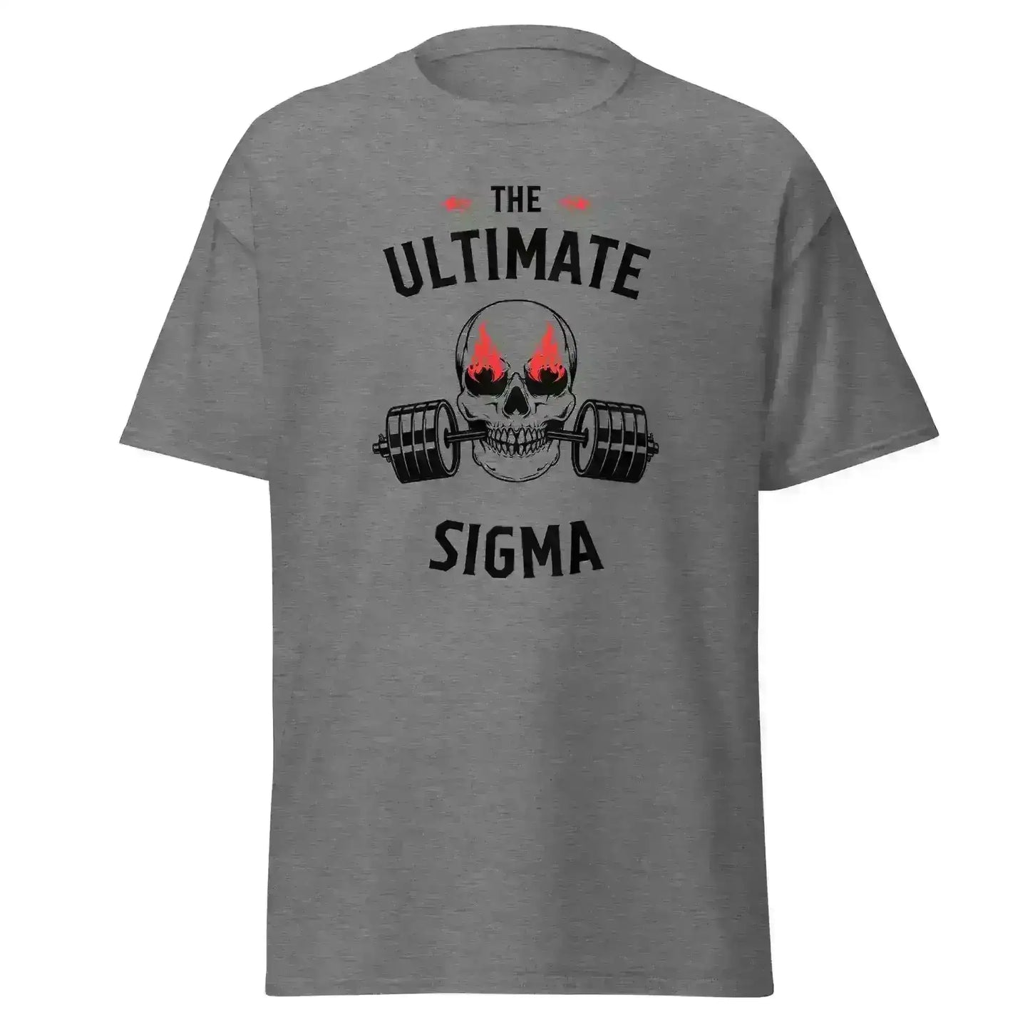 The Ultimate Sigma Skull Unisex Graphic Tee – Bold Minimalist Design for Streetwear Style - Cady Creations