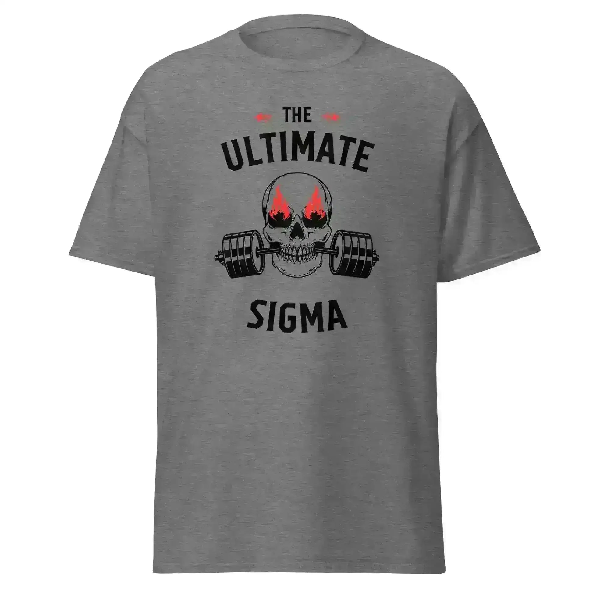 The Ultimate Sigma Skull Unisex Graphic Tee – Bold Minimalist Design for Streetwear Style - Cady Creations