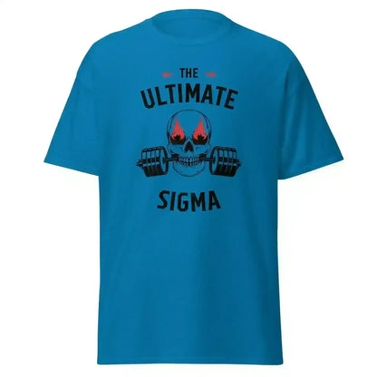 The Ultimate Sigma Skull Unisex Graphic Tee – Bold Minimalist Design for Streetwear Style - Cady Creations