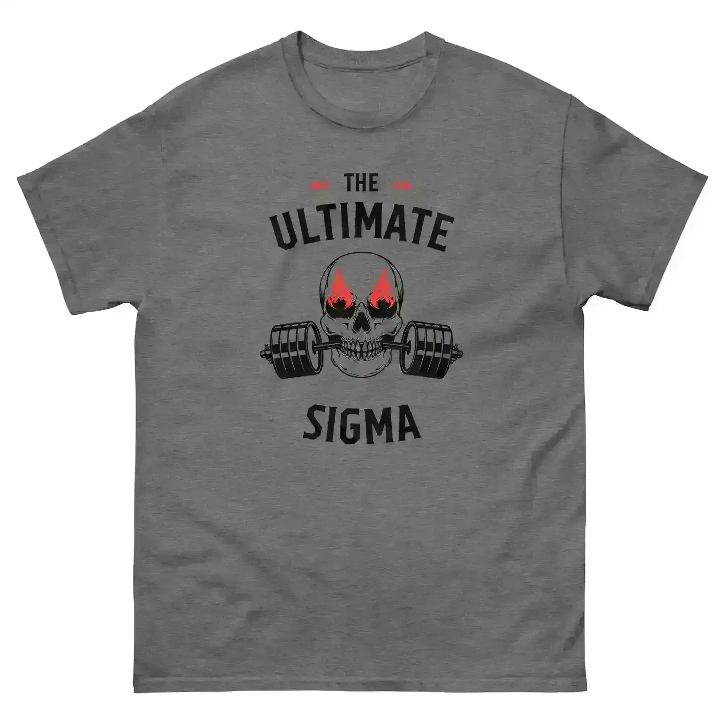 The Ultimate Sigma Skull Unisex Graphic Tee – Bold Minimalist Design for Streetwear Style - Cady Creations