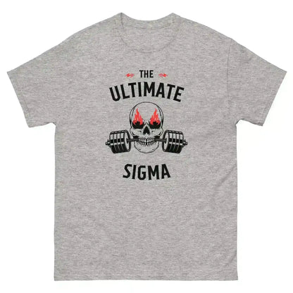 The Ultimate Sigma Skull Unisex Graphic Tee – Bold Minimalist Design for Streetwear Style - Cady Creations