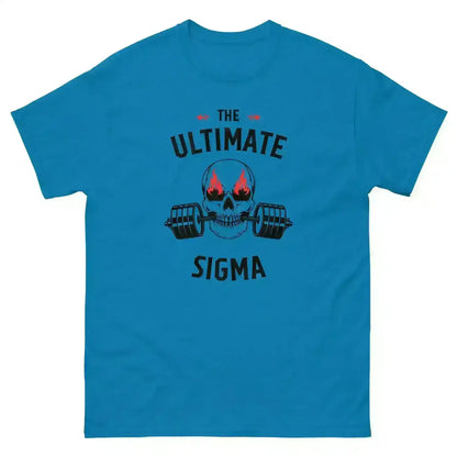 The Ultimate Sigma Skull Unisex Graphic Tee – Bold Minimalist Design for Streetwear Style - Cady Creations
