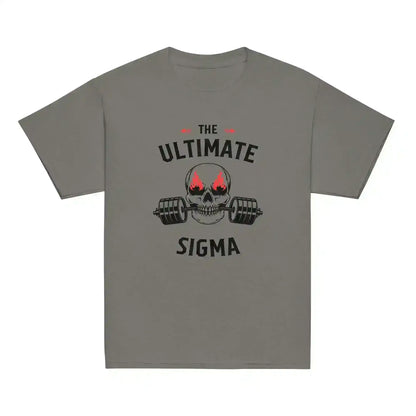 The Ultimate Sigma Skull Youth Graphic Tee - Cady Creations