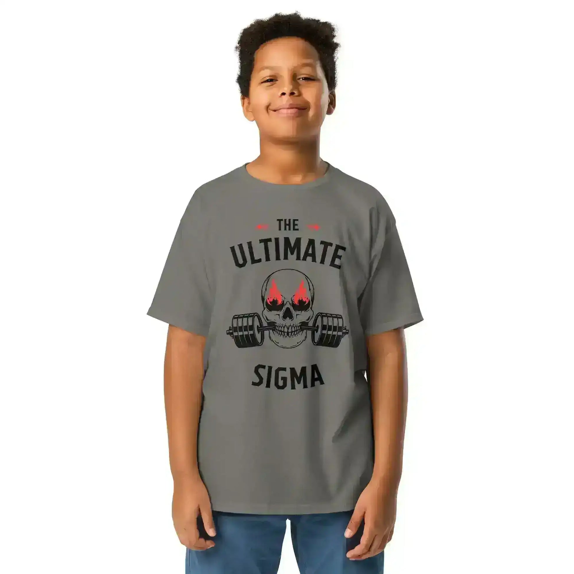 The Ultimate Sigma Skull Youth Graphic Tee - Cady Creations