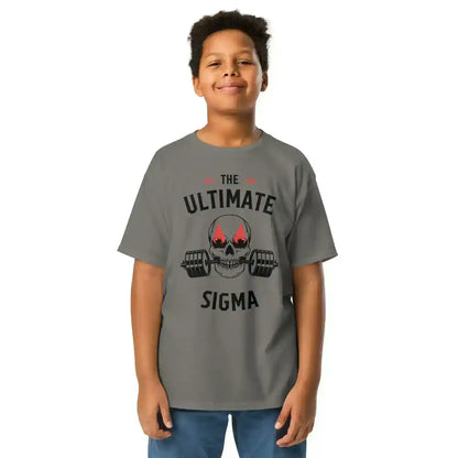 The Ultimate Sigma Skull Youth Graphic Tee - Cady Creations