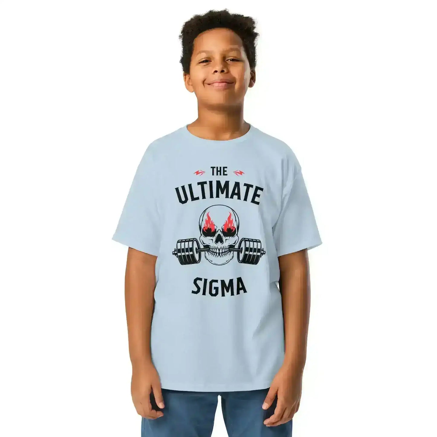 The Ultimate Sigma Skull Youth Graphic Tee - Cady Creations