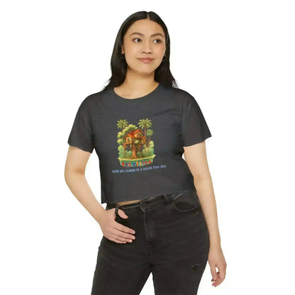 "There Will Always Be A Room For You" - Andrew McMahon in the Wilderness House in the Trees Lyric Inspired Crop Top - Cady Creations
