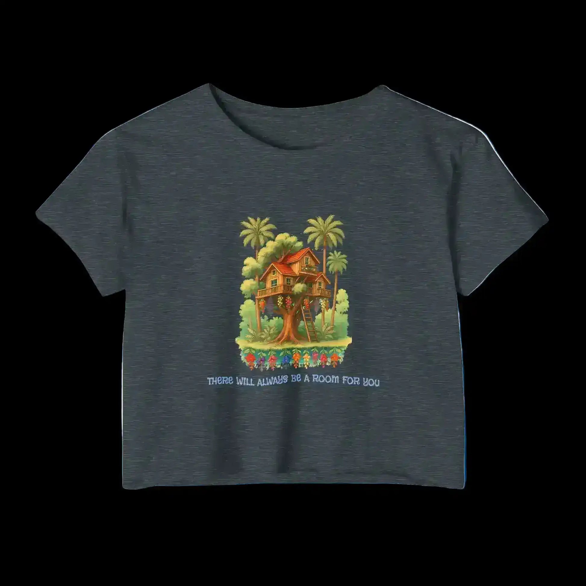 "There Will Always Be A Room For You" - Andrew McMahon in the Wilderness House in the Trees Lyric Inspired Crop Top - Cady Creations