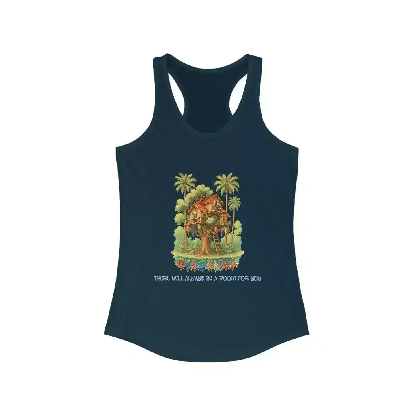 "There Will Always Be A Room For You" - Andrew McMahon in the Wilderness House in the Trees Lyric Inspired Racerback Tank - Cady Creations
