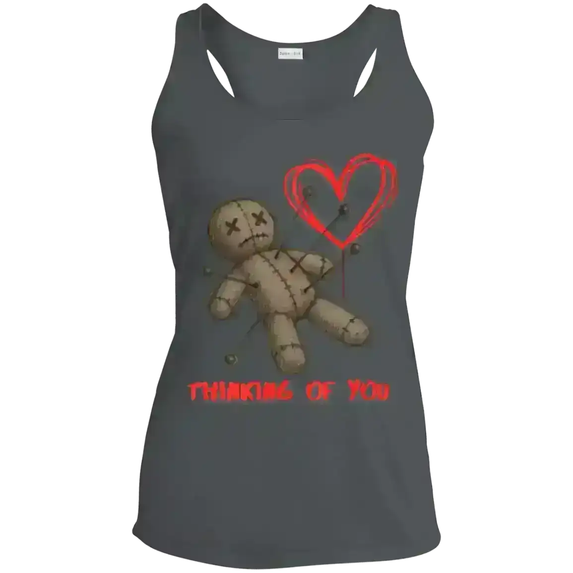 Thinking Of You - Racerback Tank - Cady Creations