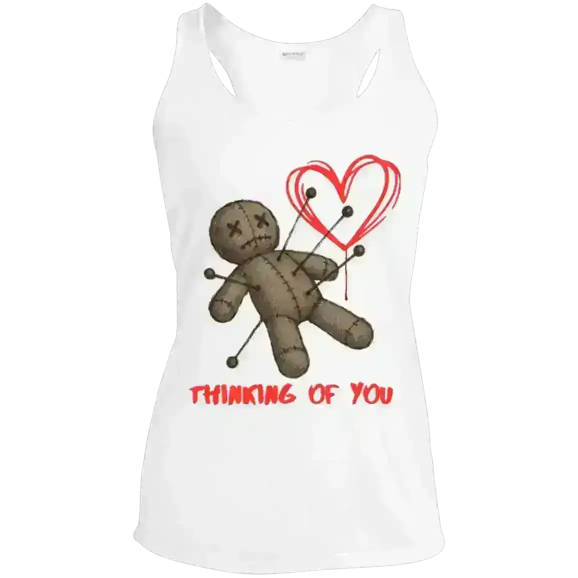 Thinking Of You - Racerback Tank - Cady Creations