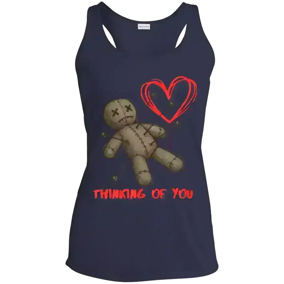 Thinking Of You - Racerback Tank - Cady Creations