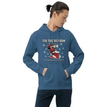 'Tis The Season When Breaking & Entering Is Festive Pullover Hoodie - Cady Creations