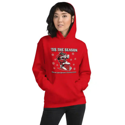 'Tis The Season When Breaking & Entering Is Festive Pullover Hoodie - Cady Creations