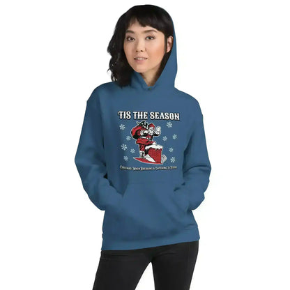 'Tis The Season When Breaking & Entering Is Festive Pullover Hoodie - Cady Creations
