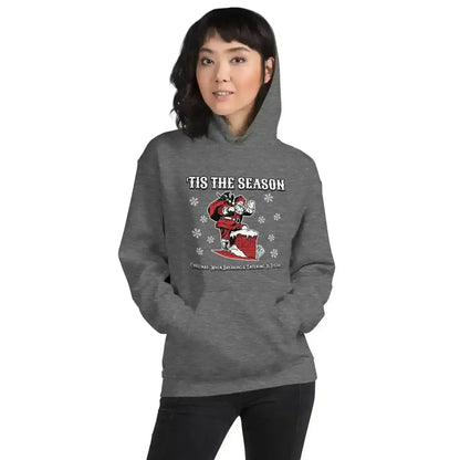 'Tis The Season When Breaking & Entering Is Festive Pullover Hoodie - Cady Creations