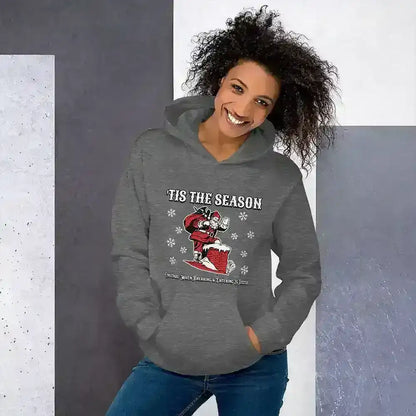 'Tis The Season When Breaking & Entering Is Festive Pullover Hoodie - Cady Creations
