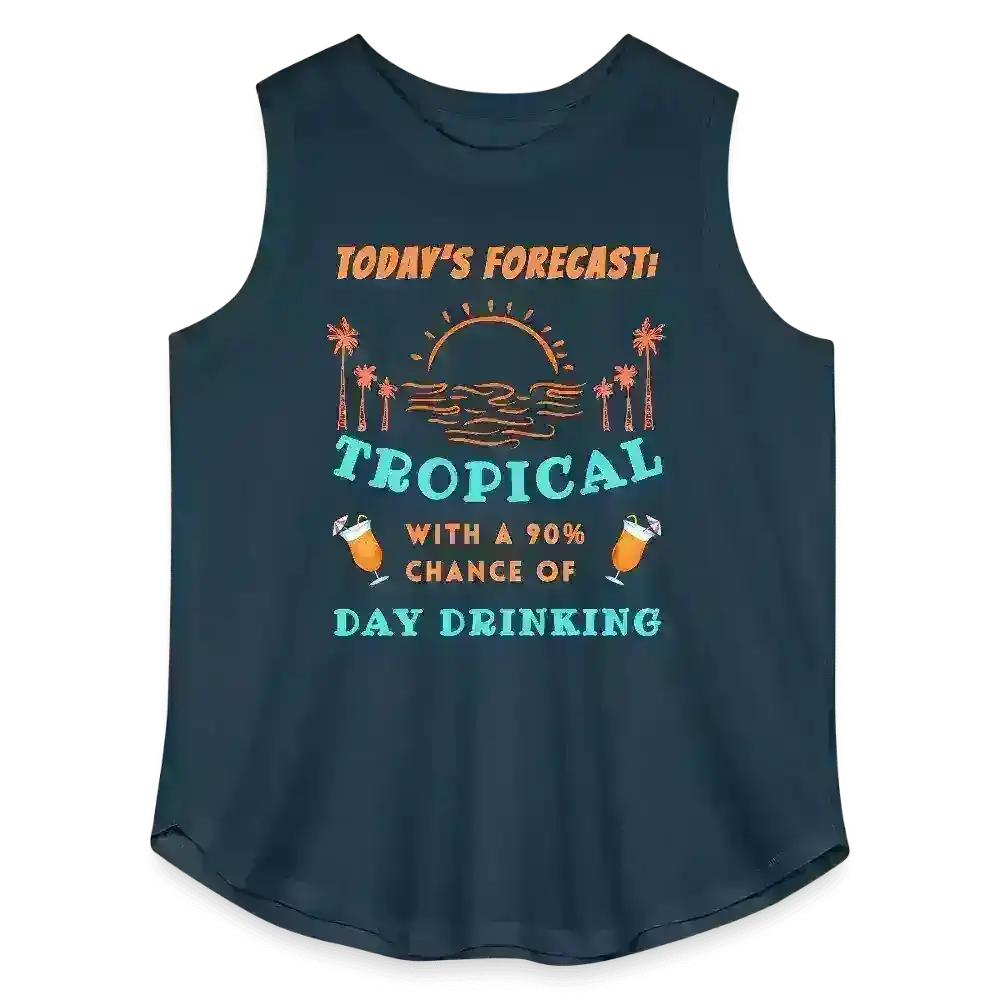 Today's Forecast Tropical - Curvy Tank - Cady Creations