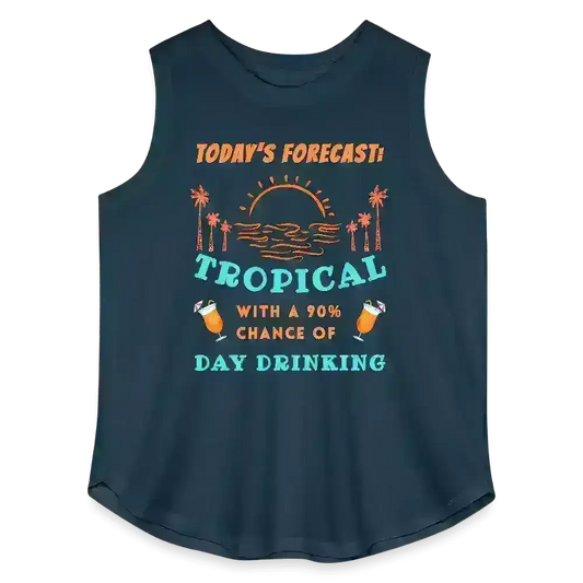 Today's Forecast Tropical - Curvy Tank - Cady Creations