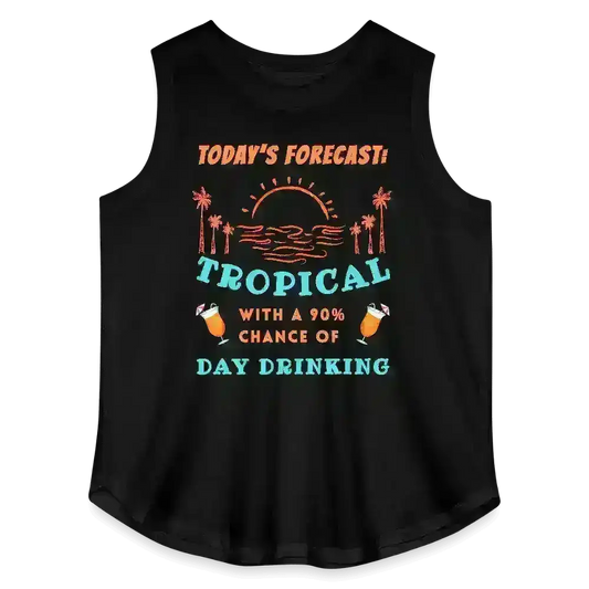 Today's Forecast Tropical - Curvy Tank - Cady Creations