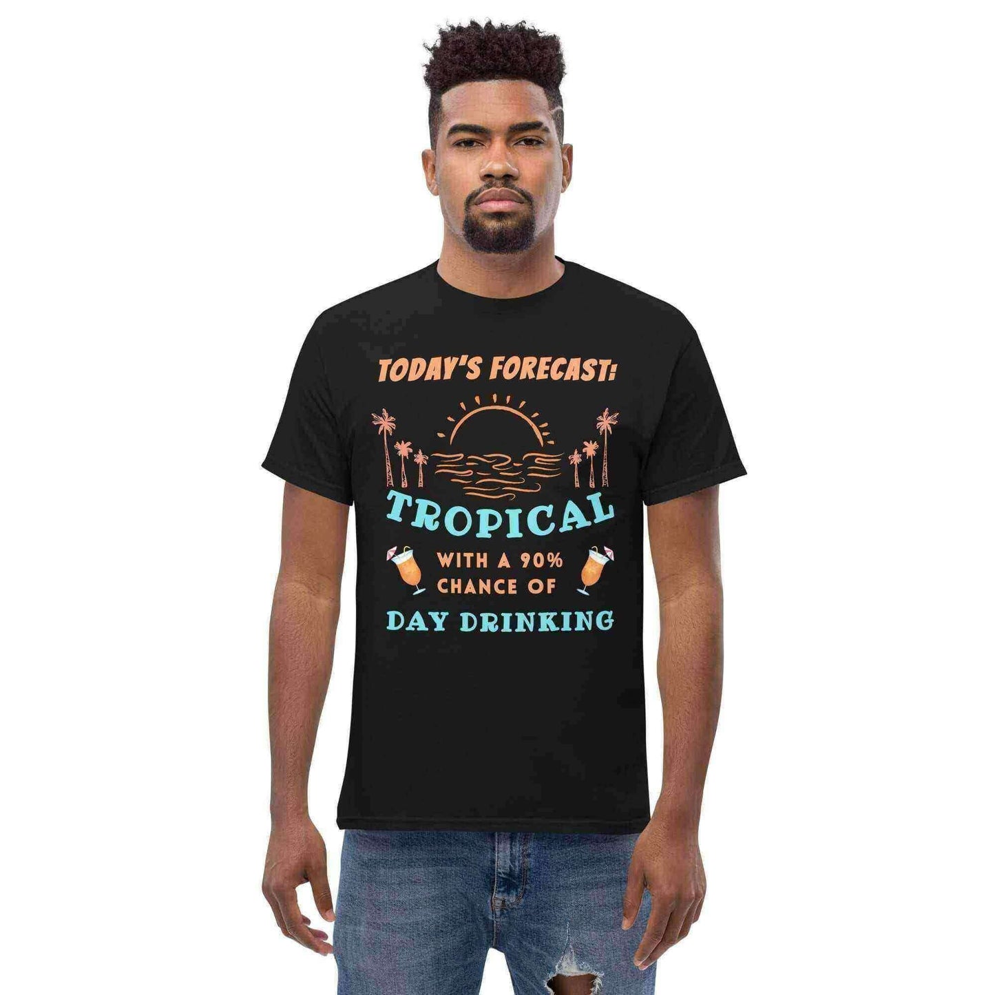Today's Forecast Tropical - Unisex Tee - Cady Creations