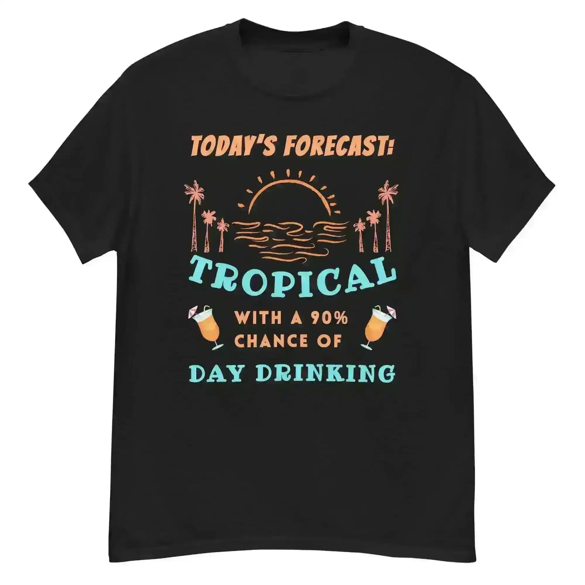 Today's Forecast Tropical - Unisex Tee - Cady Creations