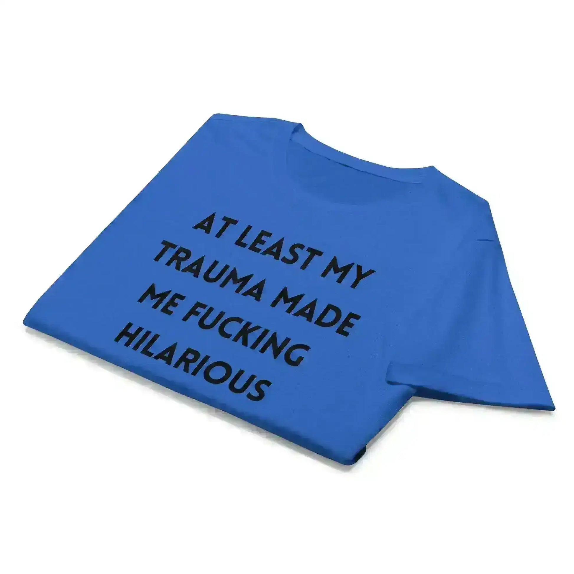 Trauma Humor Therapy - Fitted Tee - Cady Creations
