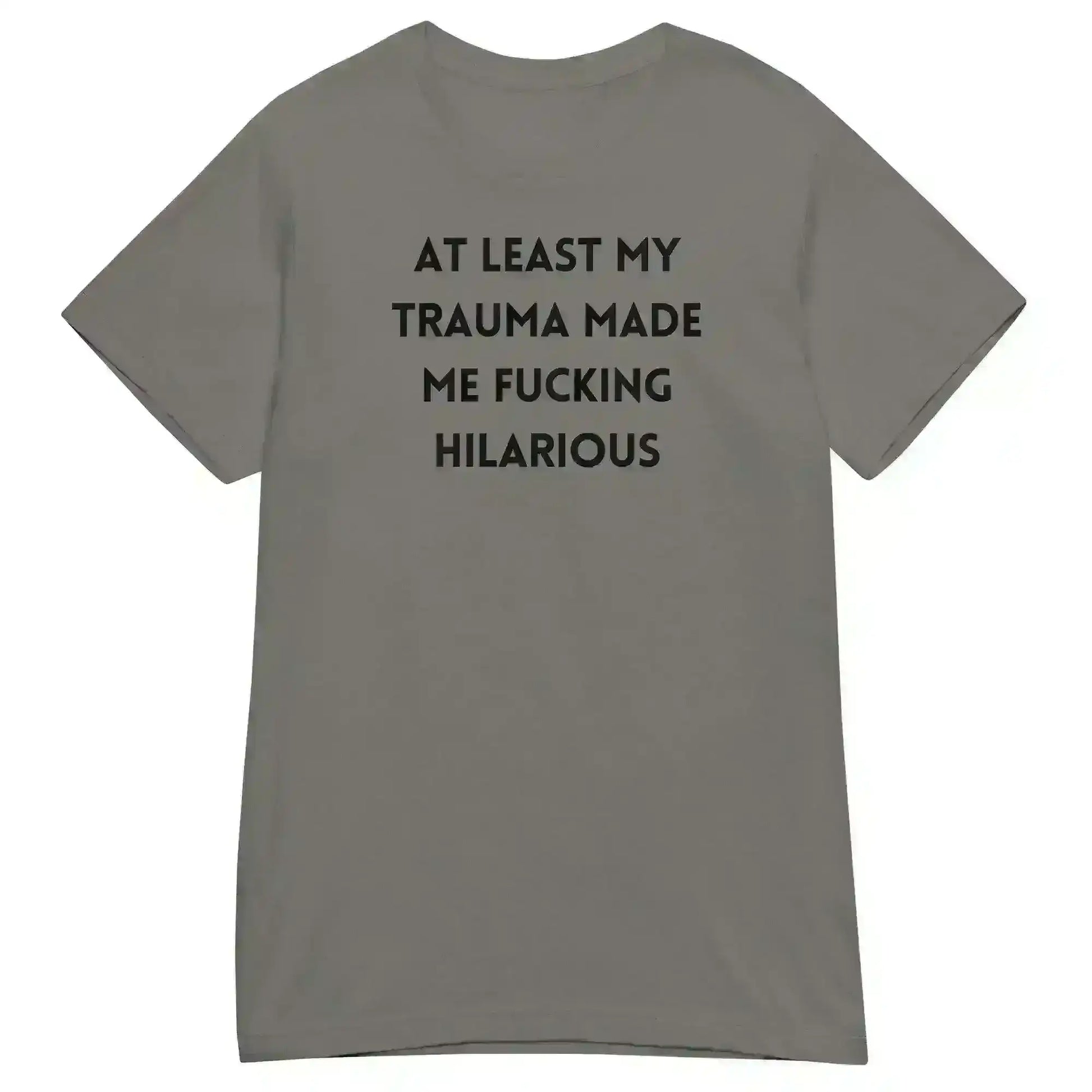Trauma Humor Therapy - Fitted Tee - Cady Creations