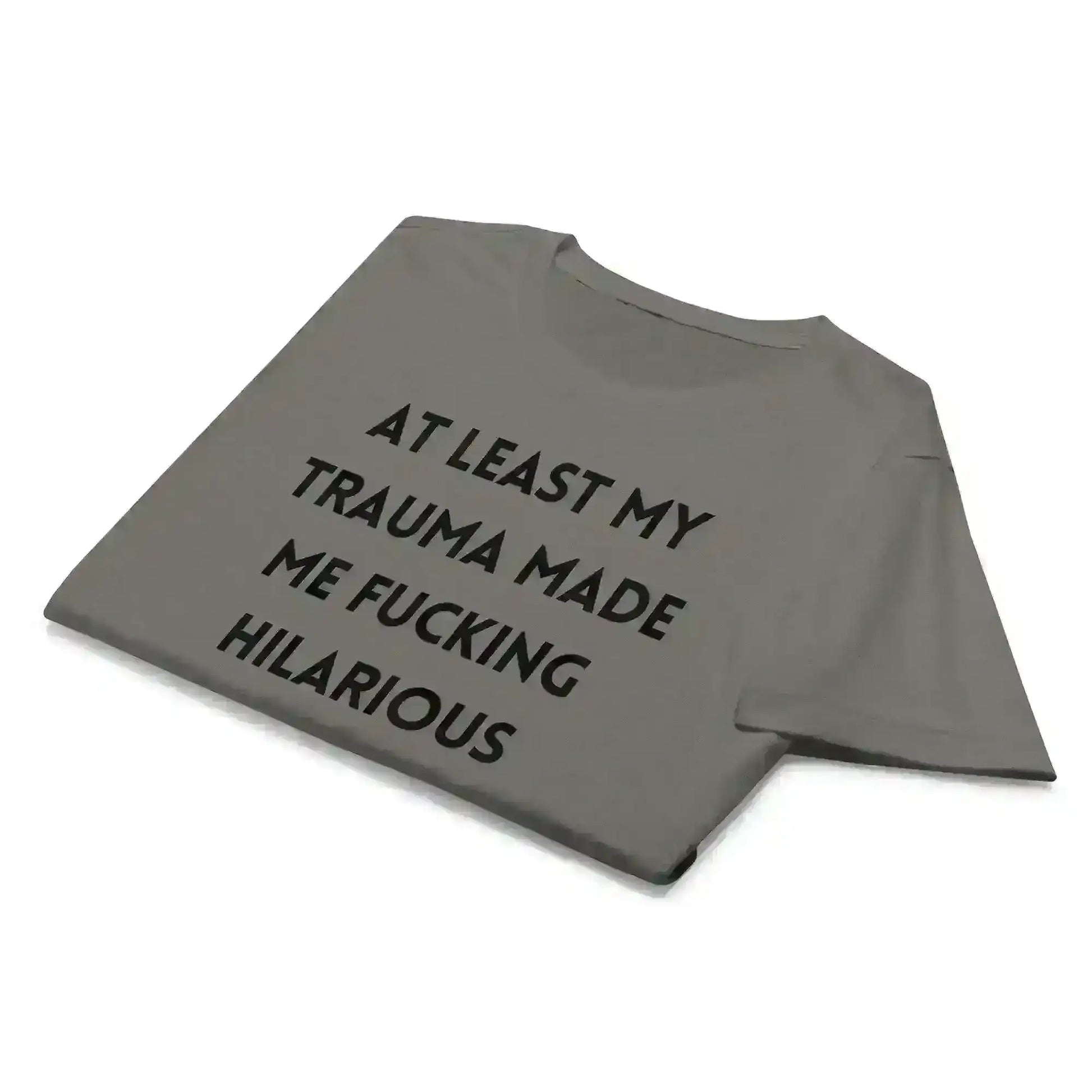 Trauma Humor Therapy - Fitted Tee - Cady Creations