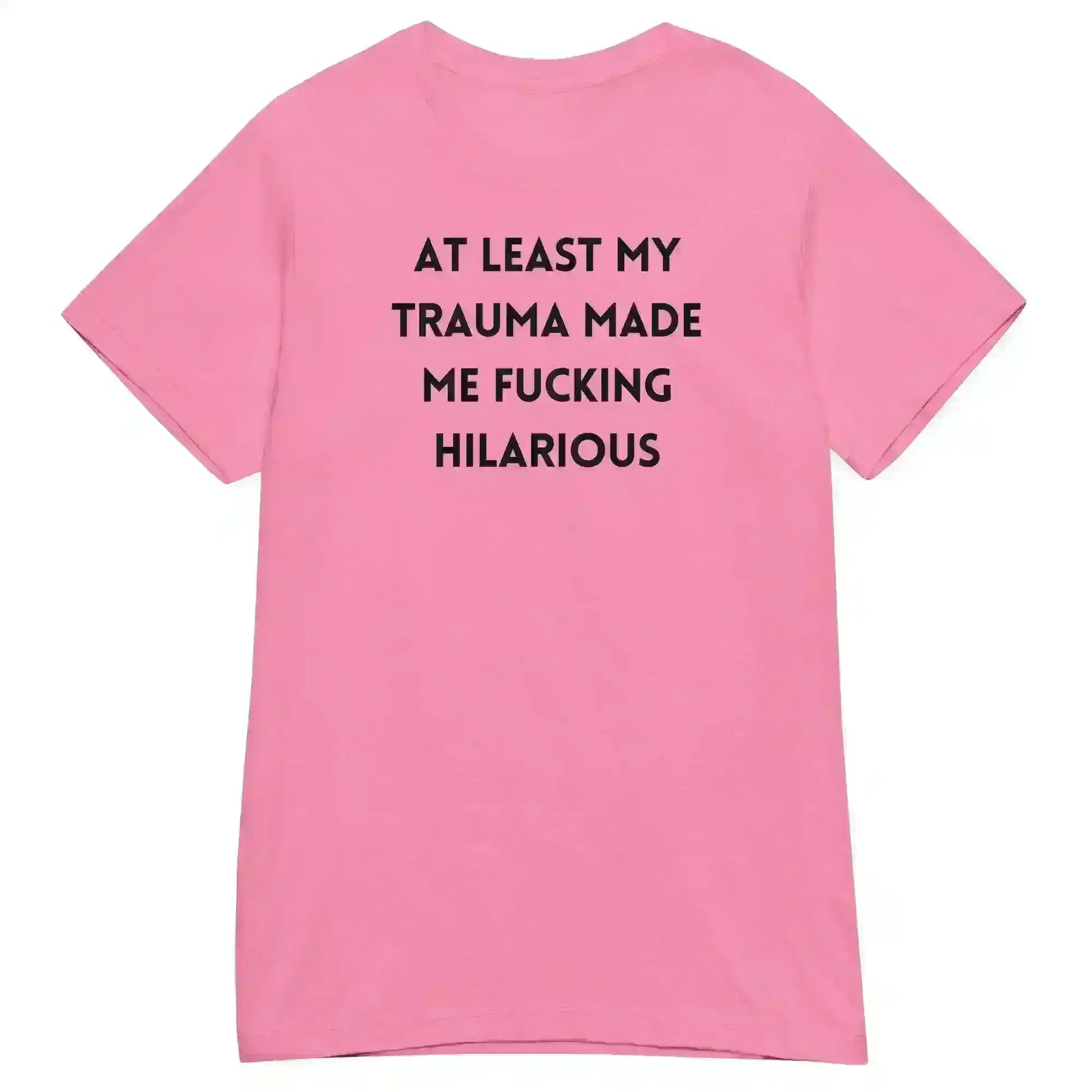 Trauma Humor Therapy - Fitted Tee - Cady Creations