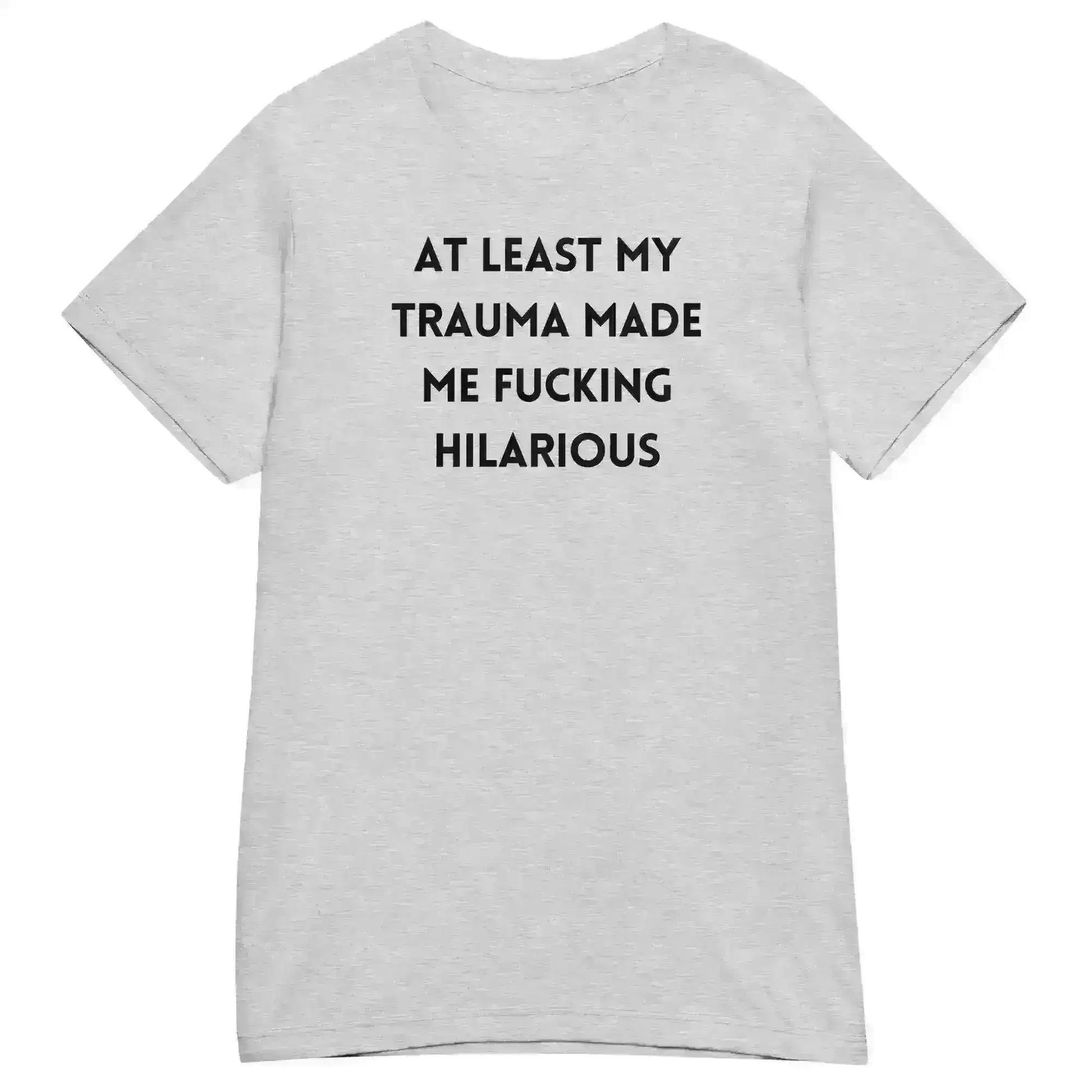 Trauma Humor Therapy - Fitted Tee - Cady Creations