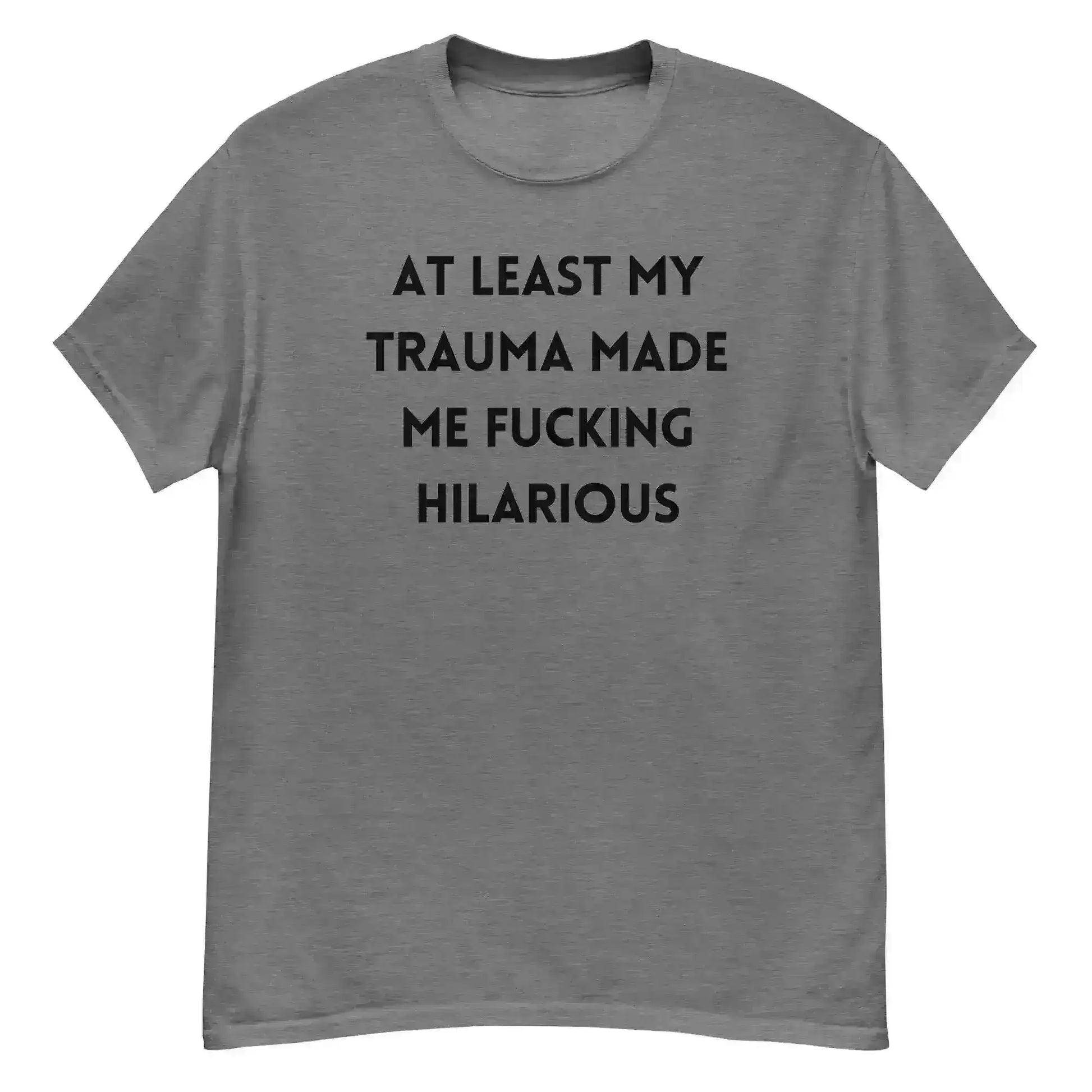 Trauma Humor Therapy Unisex Graphic Tee - Cady Creations