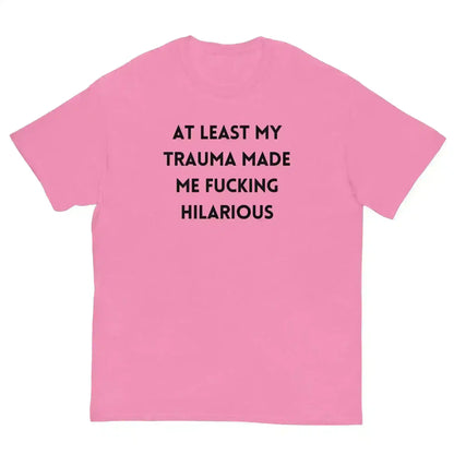 Trauma Humor Therapy Unisex Graphic Tee - Cady Creations