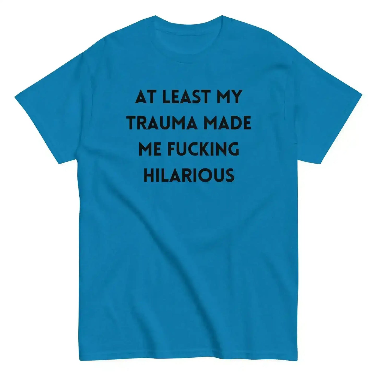 Trauma Humor Therapy Unisex Graphic Tee - Cady Creations