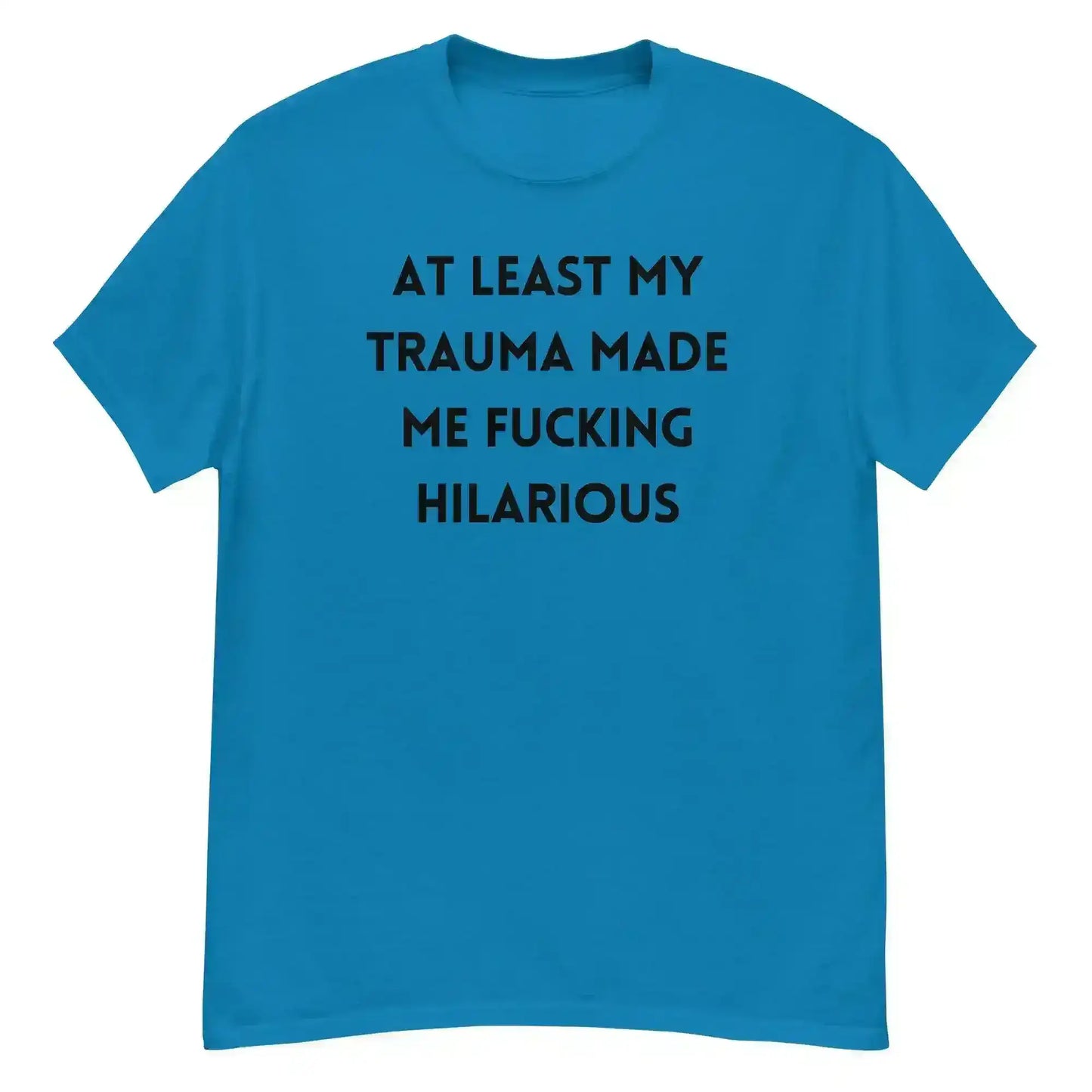 Trauma Humor Therapy Unisex Graphic Tee - Cady Creations