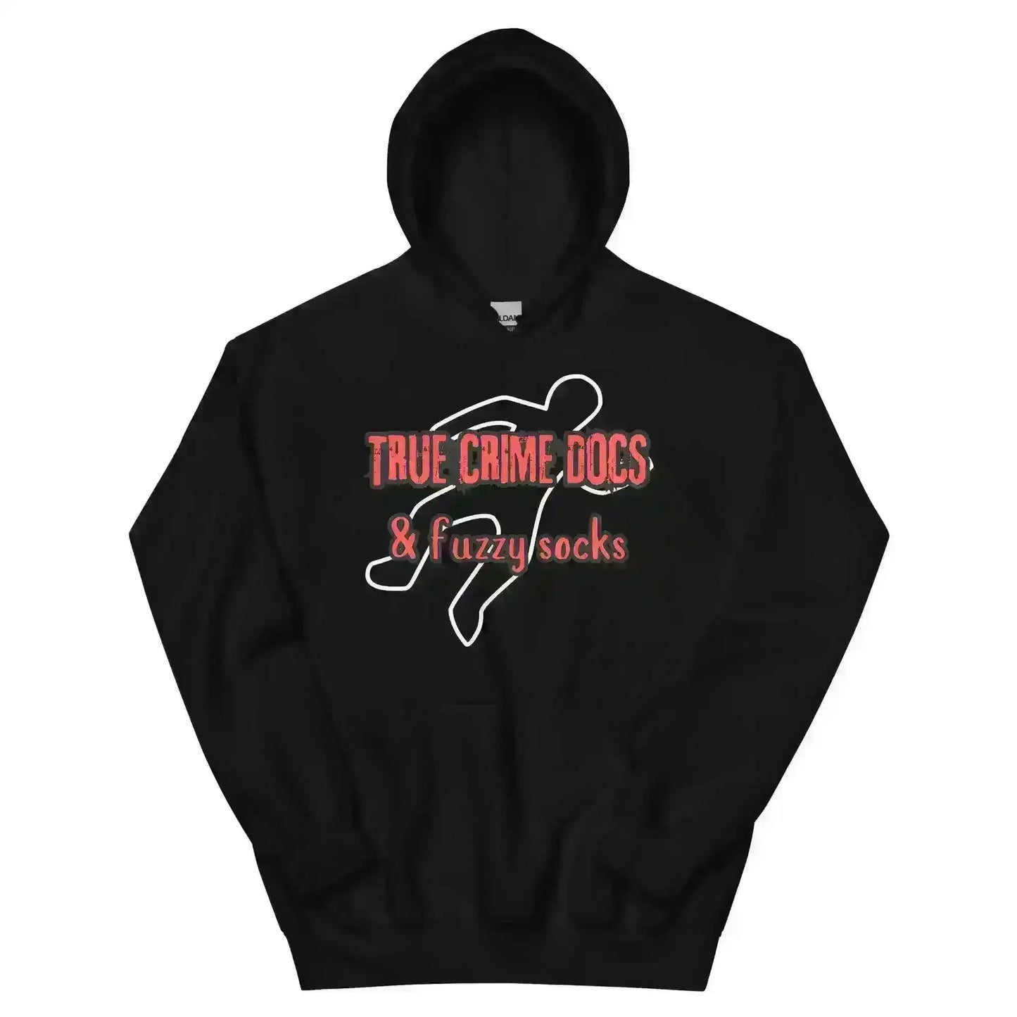 True Crime Docs & Fuzzy Socks - Pullover Hoodie - Cady Creations