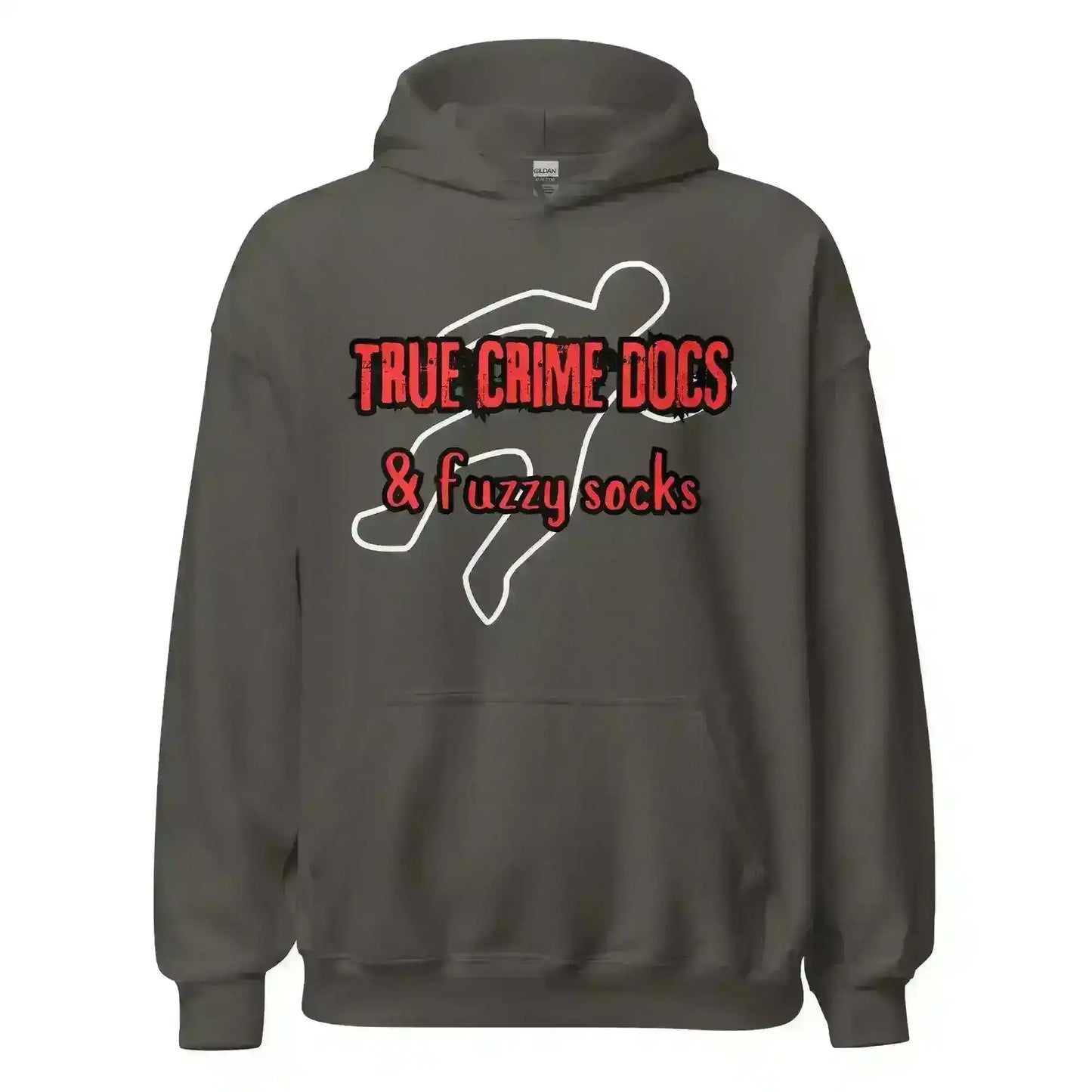 True Crime Docs & Fuzzy Socks - Pullover Hoodie - Cady Creations