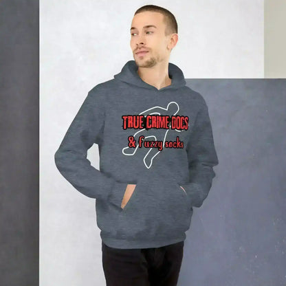True Crime Docs & Fuzzy Socks - Pullover Hoodie - Cady Creations