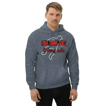 True Crime Docs & Fuzzy Socks - Pullover Hoodie - Cady Creations
