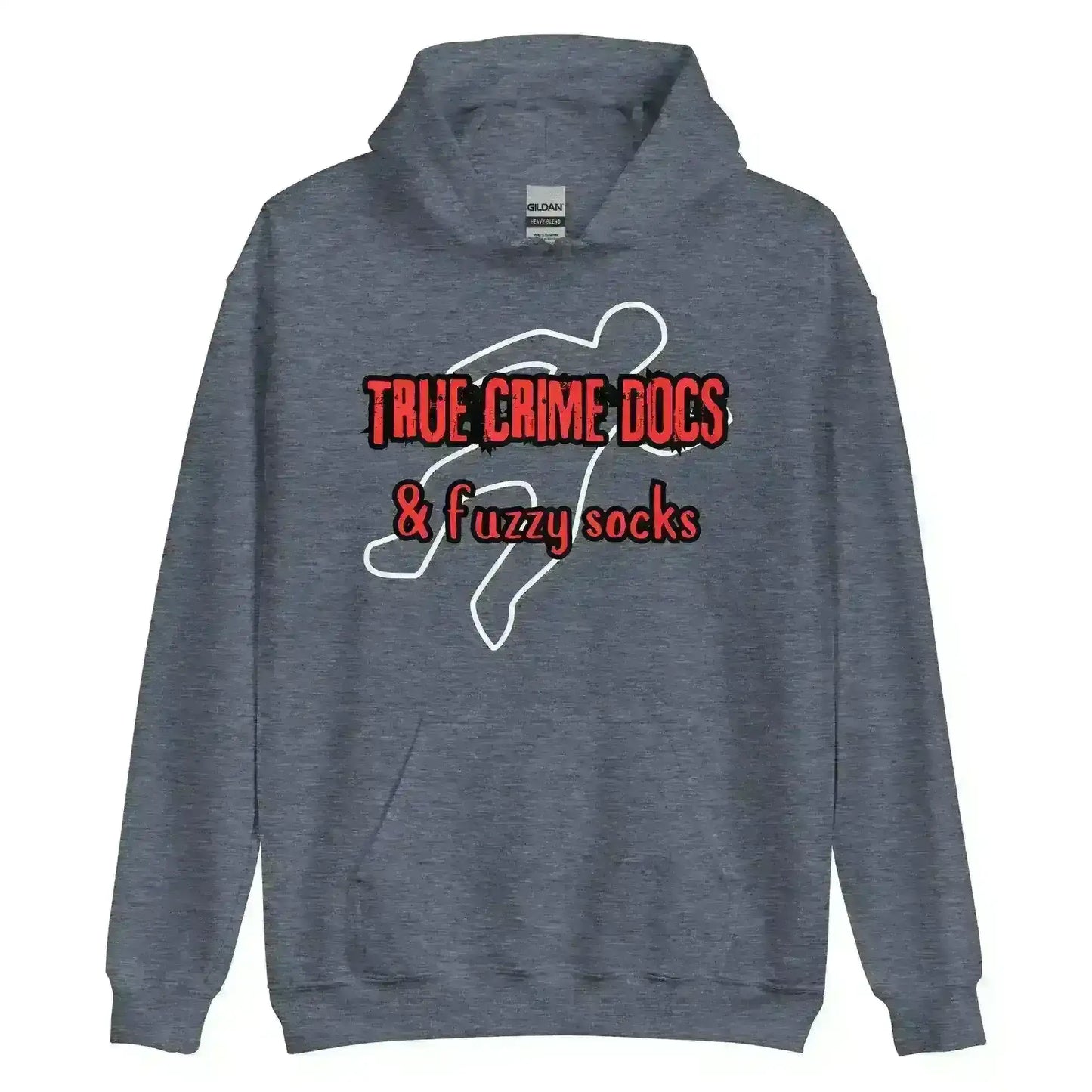 True Crime Docs & Fuzzy Socks - Pullover Hoodie - Cady Creations