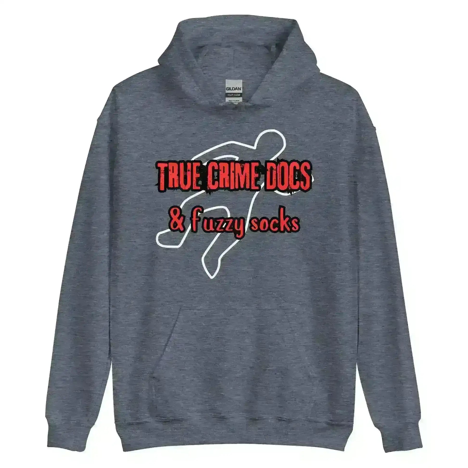True Crime Docs & Fuzzy Socks - Pullover Hoodie - Cady Creations